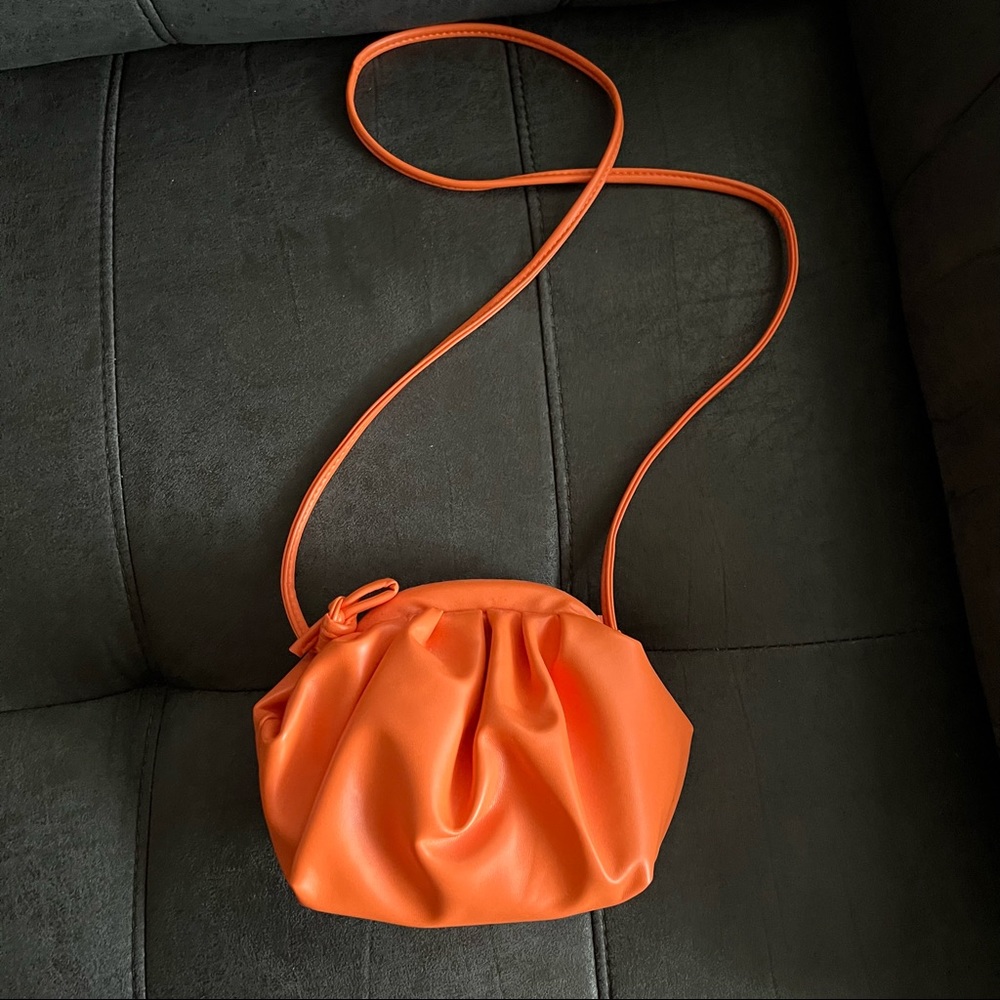 Ruched Crossbody Bag